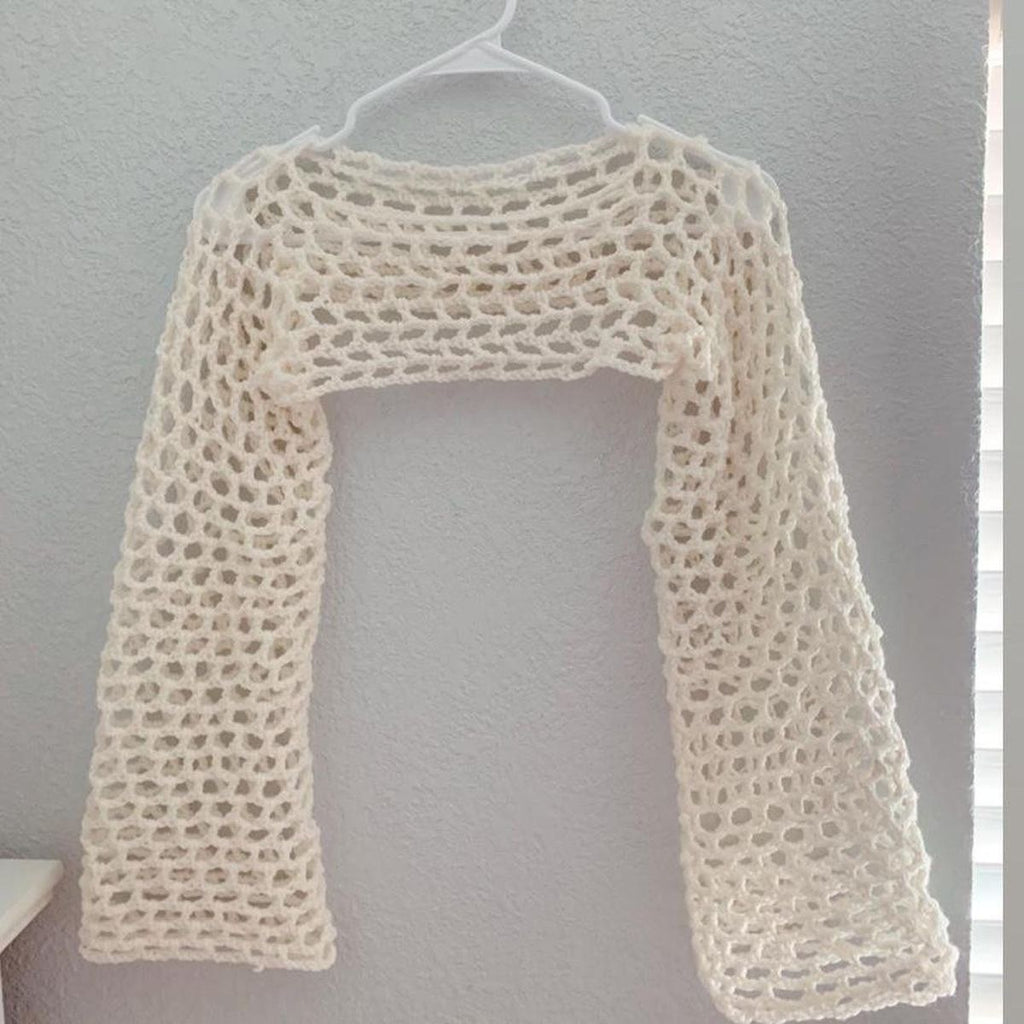 Ivory Elegance Shrug