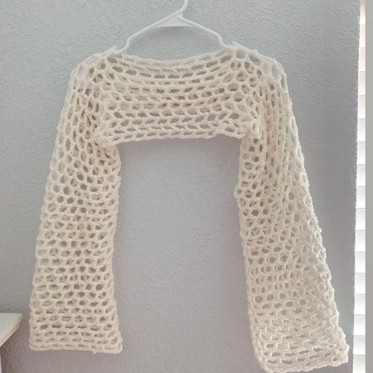 Ivory Elegance Shrug